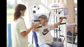 デイサービスの機能訓練「パワーリハビリ」の実施