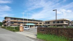 岩蔵街道から一本奥に入った緑豊かな静かな環境です