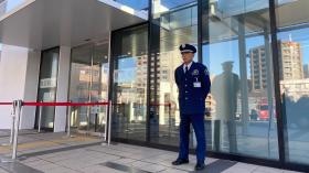 警備スタッフの様子