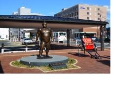 ＪＲ前からみる社会保険直方病院