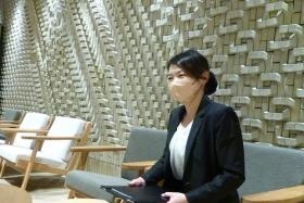 ご予約のお客様と打ちあわせ