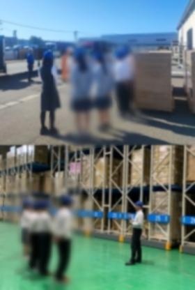 昨年は小松市内にある３校の学生様に会社見学をして頂きました。