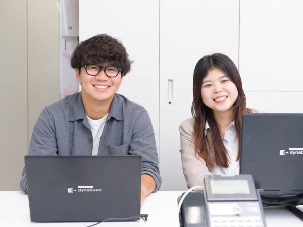 充実した研修制度はもちろん、手厚いフォロー体制もあるので安心してください◎