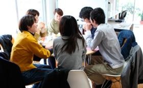 社内関係者打合せイメージです