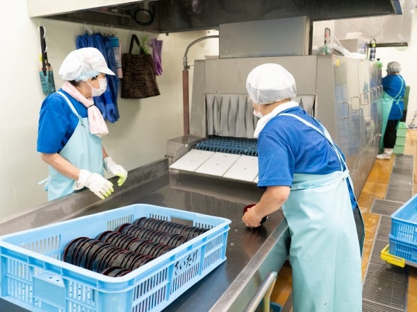 仕出し弁当の洗浄スタッフ（未経験歓迎）