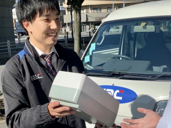 お客様と直接お会いする仕事だからこそ、やりがいを感じます！