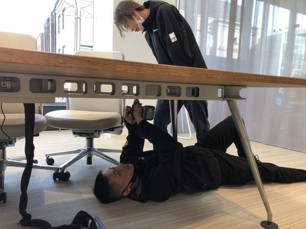 小さなプロジェクトは、早ければ入社半年後から一人でお任せします。現場のリーダーとして作業内容や工程を把握していきます。