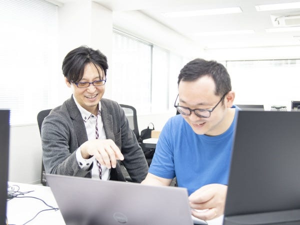 社内ではスキルアップのためなどに「Java技術研修」や、ブランク復帰のための「ブランク復帰研修」などを行っております。