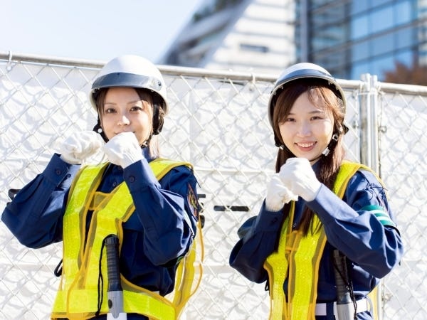 ウチは『女性活躍中！』な警備会社♪男女問わず皆さんが安心して働ける環境です◎