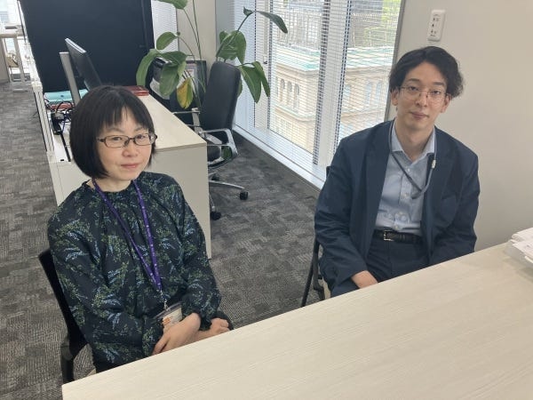 あなたと一緒に働くメンバーです。困ったことがあれば相談してください。