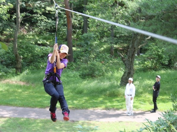 森の中のアミューズメントは働くあなたも癒します♪