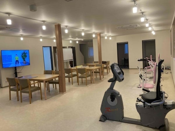 広々としたフロアです。