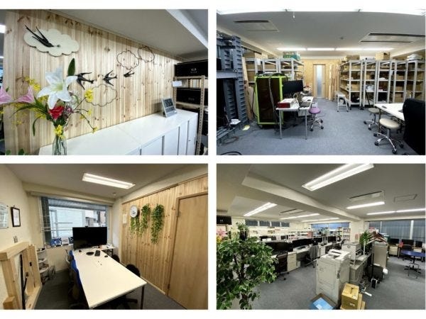 事務所は2020年8月に移転したばかりでとてもきれいです。