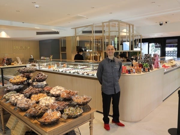 サントスシェフはチョコレートの達人。数々の世界大会での受賞歴もアリ！