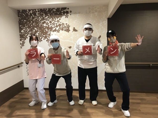 利用者さんが楽しめるイベントでも栄養部スタッフが大活躍！