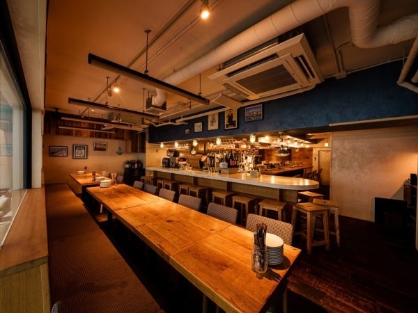 テーブルからもキッチンが見える！