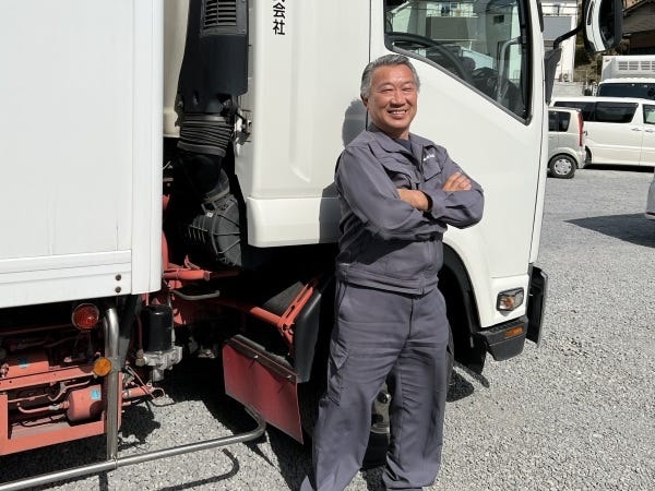 4tトラックルート配送ドライバー（普通免許OK）