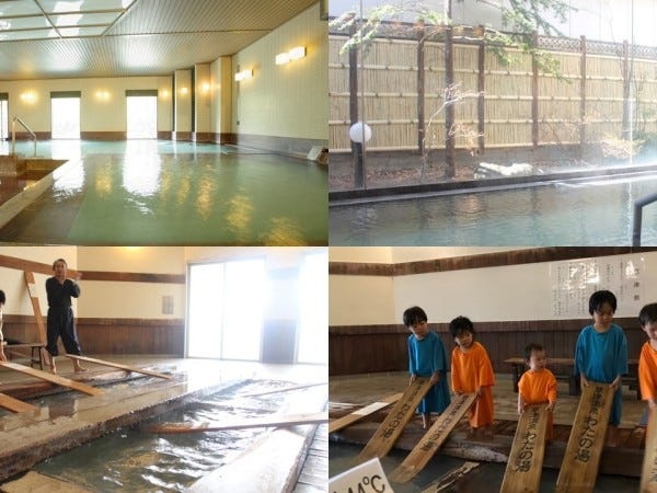 スタッフも業務時間外には温泉で癒されています♪