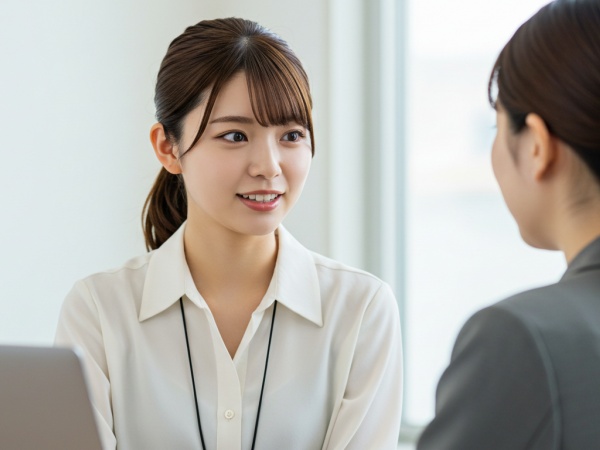 私たちは20~30代を中心としていて、男女比6:4です。みんな和気あいあいとお仕事しています！